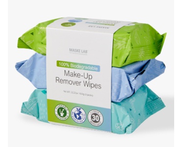 Maske Lab Hyaluronic Acid Make-up Cleansing Wipes