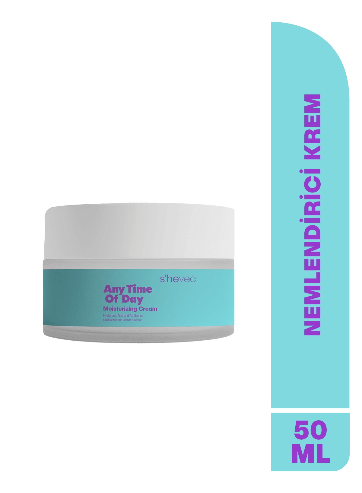 SHE VEC Any Time Of Day Moisturizing Cream