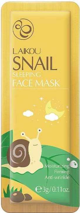 Laikou Snail Sleeping Face Mask