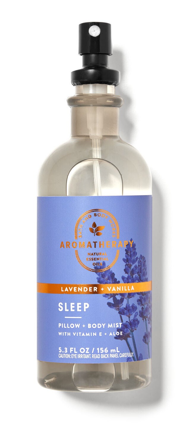 Aromatherapy Lavender Vanilla Pillow And Body Mist