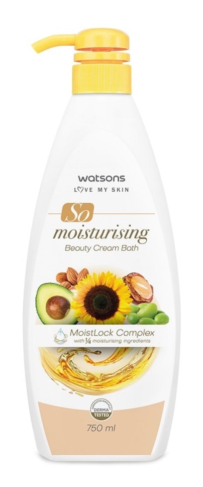 Watsons So Moisturising Beauty Cream Bath