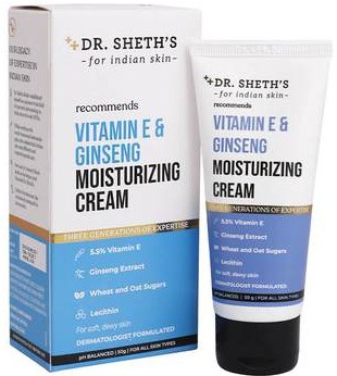 Dr. Sheth's Vitamin E And Ginseng Moisturising Cream