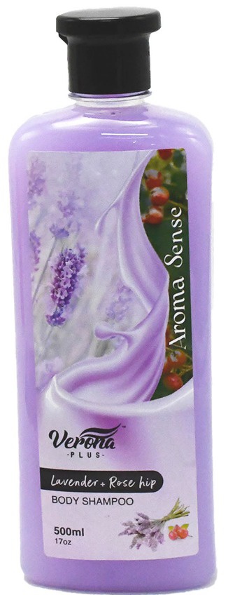 Verona Plus- Lavender + Rose Hip Body Shampoo