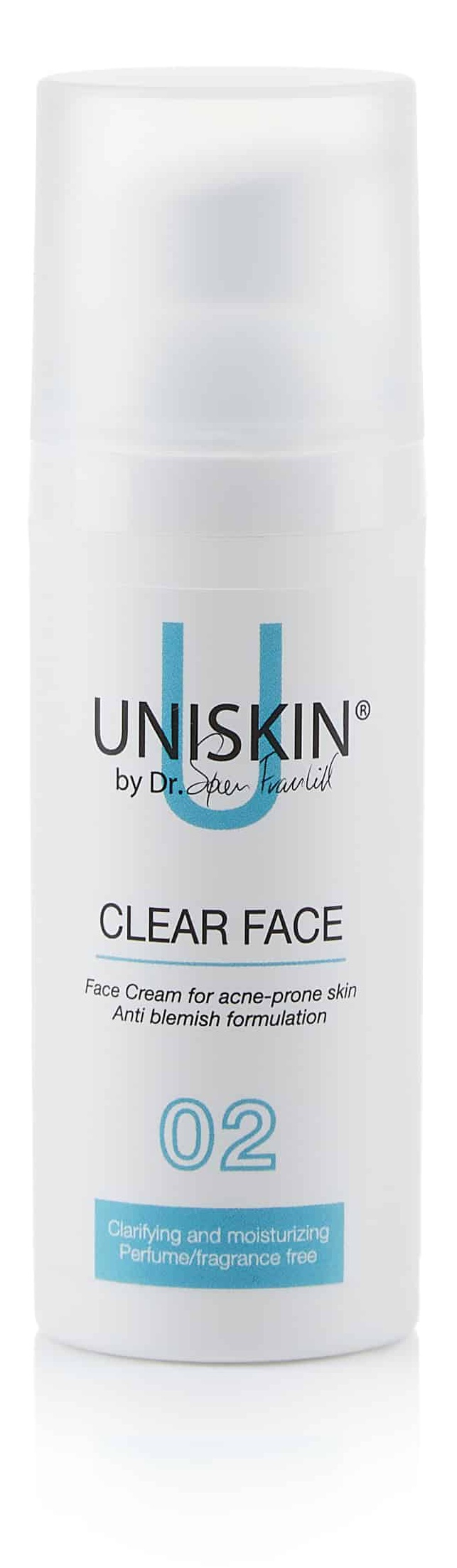 Uniskin Clear Face 02