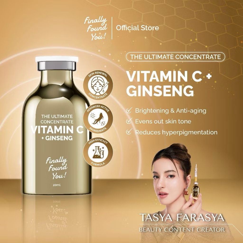 Finally Found You! the Ultimate Concentrate Vitamin C + Ginseng 20ml | Brightening & Dark Spot Serum
