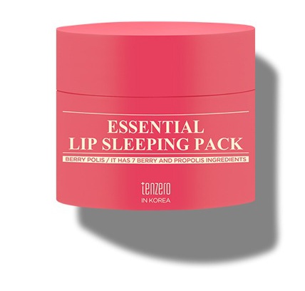 Tenzero Essential Lip Sleeping Pack Berry Polis