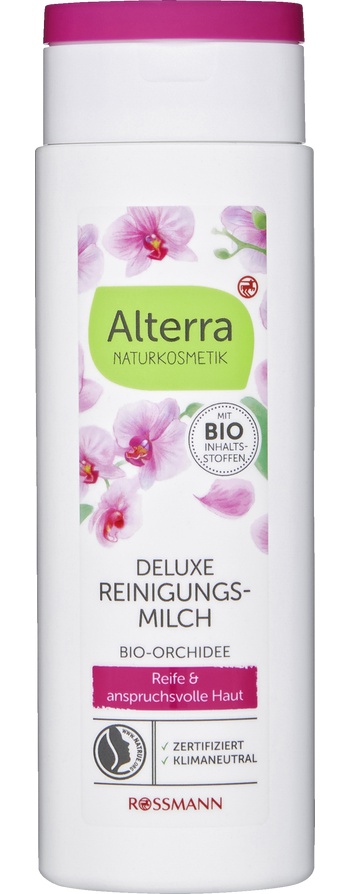 Alterra Deluxe Reinigungsmilch Bio-Orchidee