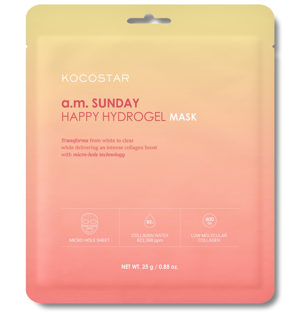KOCOSTAR A.m. Sunday Happy Hydrogel Mask