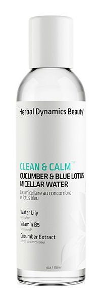 Herbal Dynamics Beauty CLEAN & CALM® CUCUMBER & BLUE LOTUS MICELLAR WATER