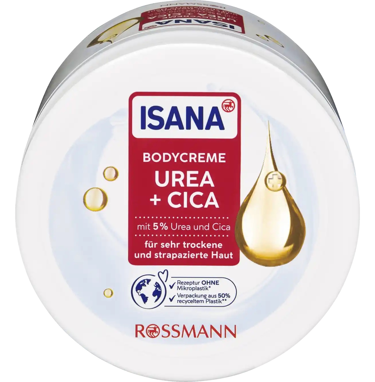 Isana Bodycreme Urea + Cica