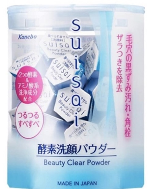 Suisai Beauty Clear Powder 2 Enzymes* + Amino Acid Based Cleansing Agents