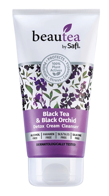 Safi Beautea By Safi Black Tea & Black Orchid Detox Cream Cleanser