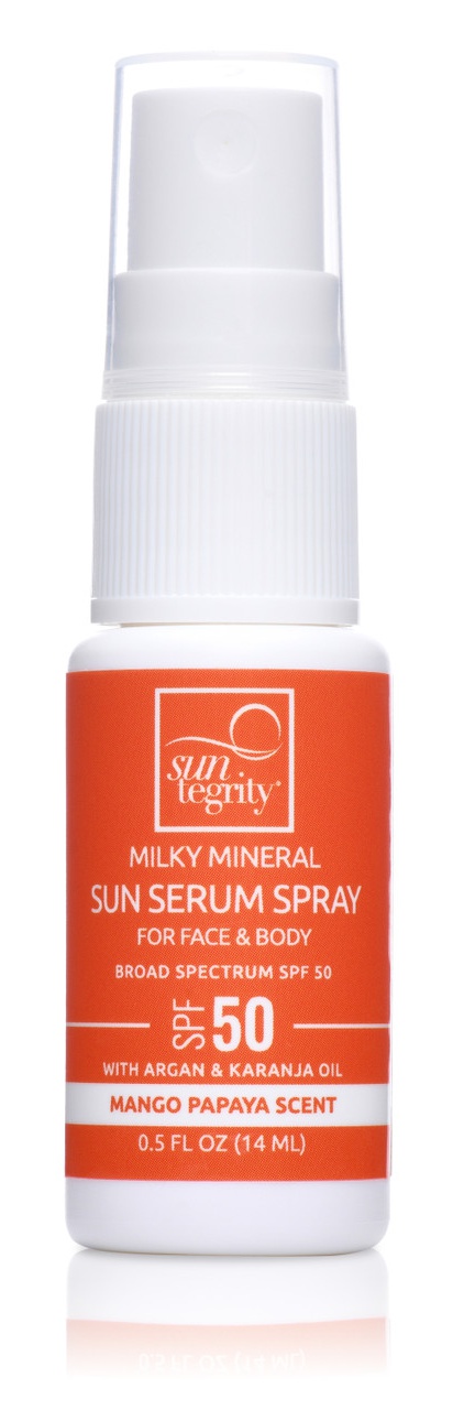 Suntegrity Milky Mineral Sun Serum Spray, Broad Spectrum SPF 50