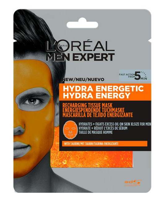 L'Oreal Men Expert Hydra Energetic Tissue Mask