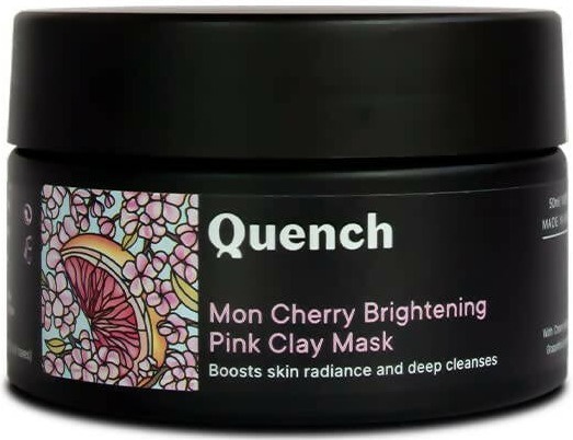 Quench Mon Cherry Brightning Pink Clay Mask