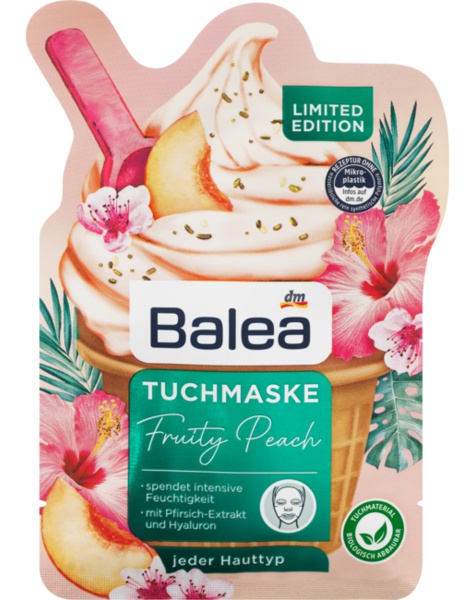 Balea Sheet Mask Fruity Peach