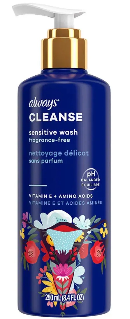ALWAYS Cleanse Sensitive Fragrance Free Feminine Wash