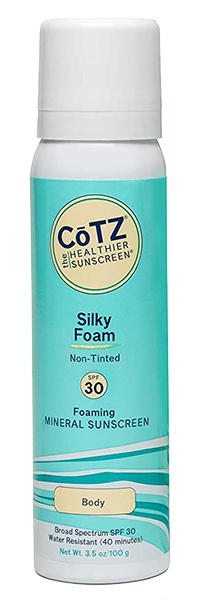 Cotz Silky Foam SPF 30 Non-tinted