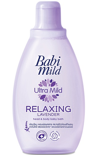 Babi Mild Ultra Mild Relaxing Lavender Head And Body Baby Bath