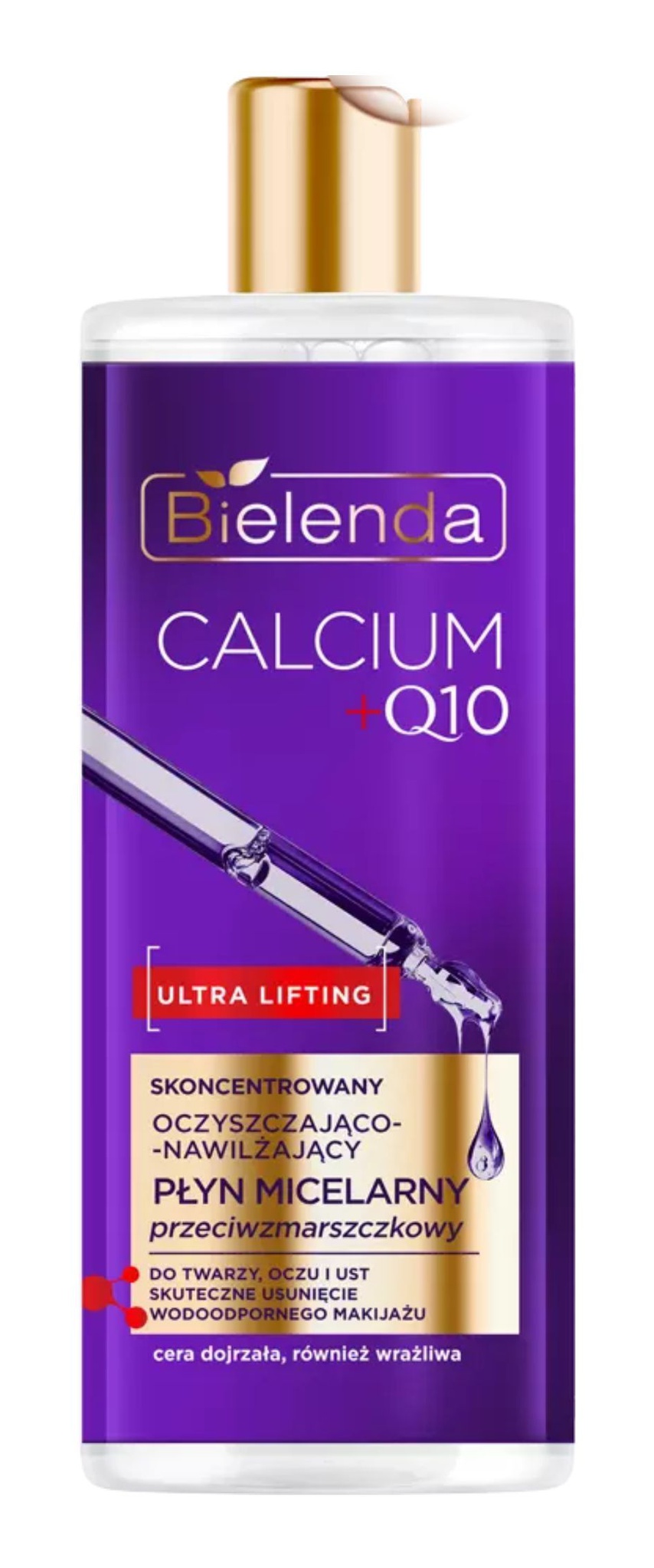 Bielenda Calcium + Q10 Concentrated Cleansing And Moisturizing Micellar Water