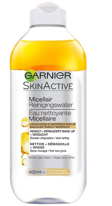 stoom bewonderen Weigering Garnier Skin Active Micellair Reinigingswater Voor Langhoudende En  Waterproof Make-Up ingredients (Explained)