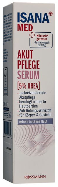 ISANA med Akut Pflege Serum 5% Urea