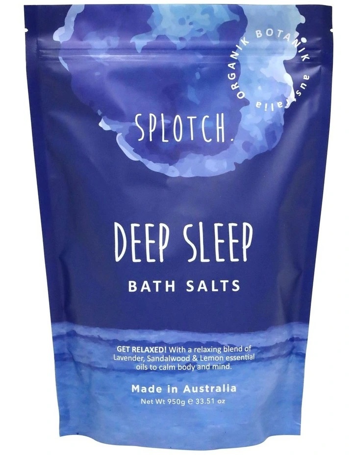 Organik botanik Splotch Deep Sleep Bath Salts
