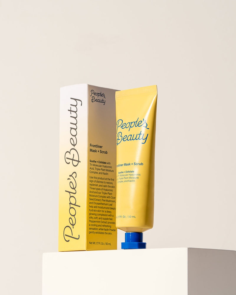 People's Beauty Frontliner Mask + Scrub