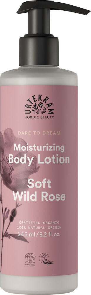 Urtekram Soft Wild Rose Moisturizing Body Lotion