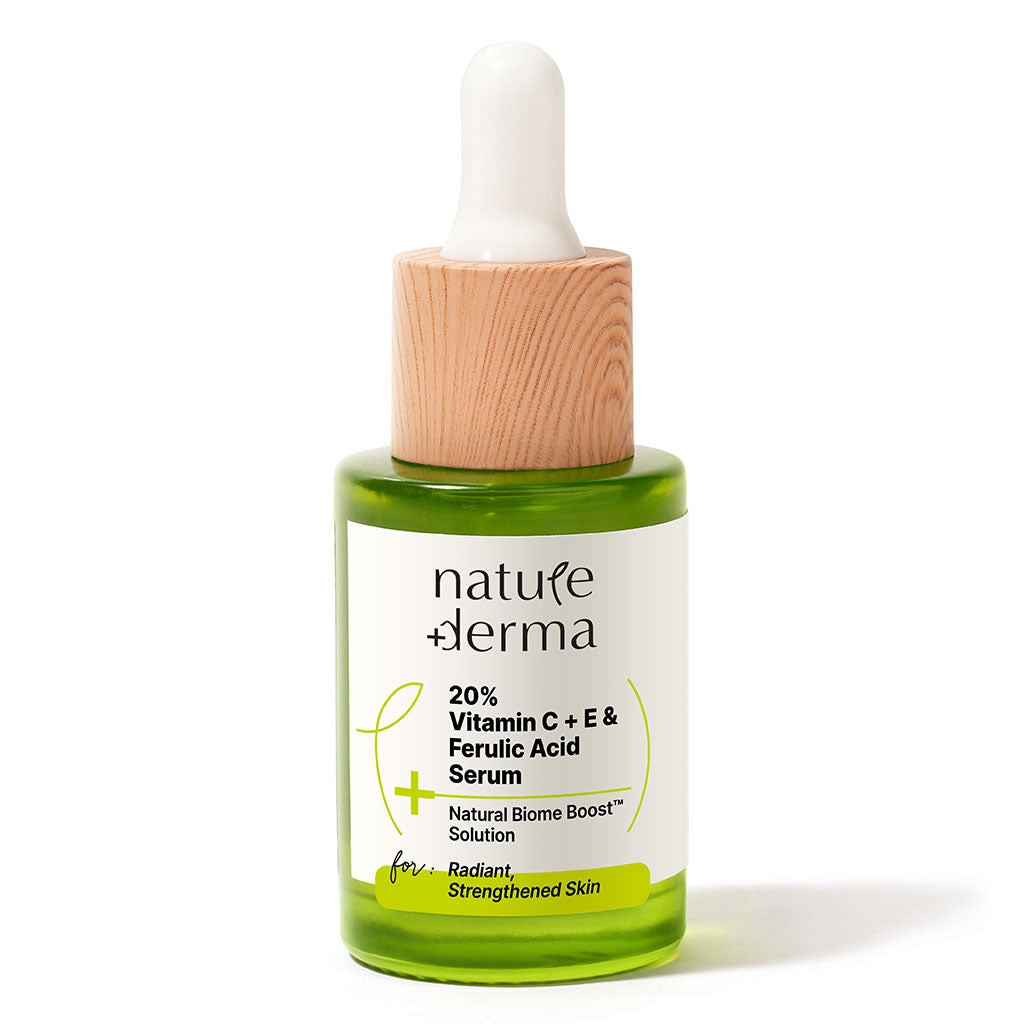 Nature Derma 20% Vitamin C + E And Ferulic Acid Serum