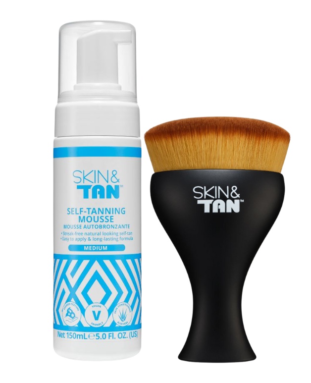 skin and tan Self Tanning Mousse Medium