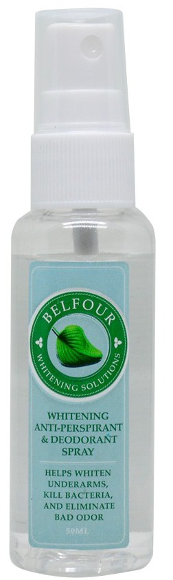 Belfour Whitening Solutions Anti-perspirant Deodorant Spray