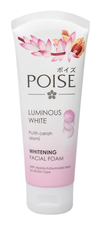 Poise Luminous Whitening Facial Foam