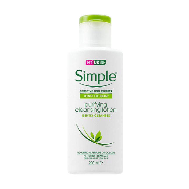 Simple Kind To Skin Purifying Cleansing Lotion
