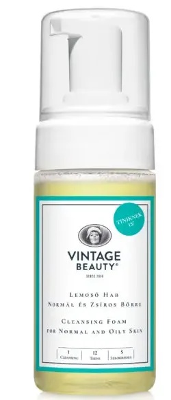 Vintage Beauty Cleansing Foam For Normal And Oily Skin