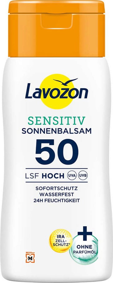 Lavozon Sensitiv Sonnenbalsam LSF 50