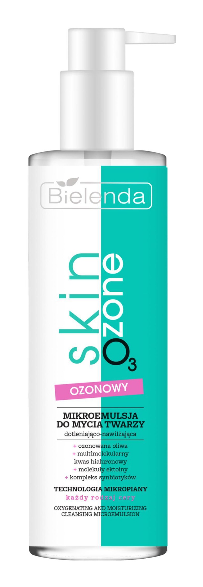 Bielenda Skin O3 Zone Oxygenating And Moisturizing Cleansing Microemulsion