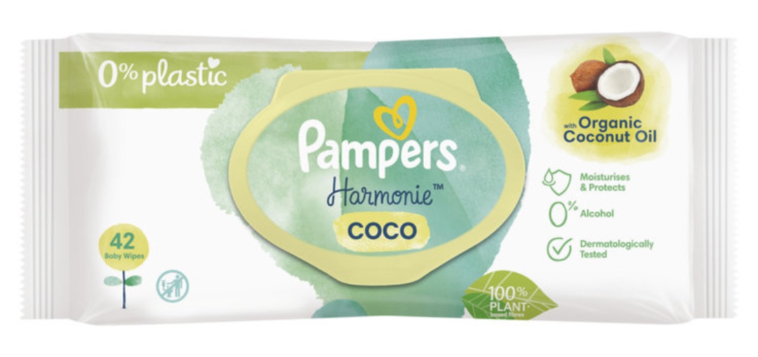 Pampers Harmonie Coco Baby Wipes