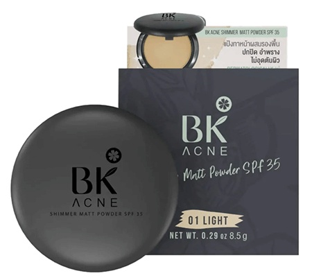 Bk Acne Shimmer Matt Powder SPF 35