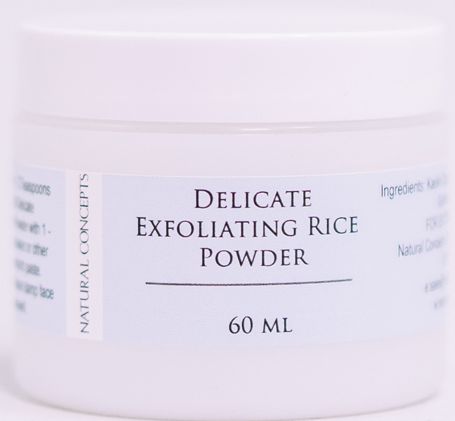 Natural Concepts Delicate Exfoliating Rice Powder