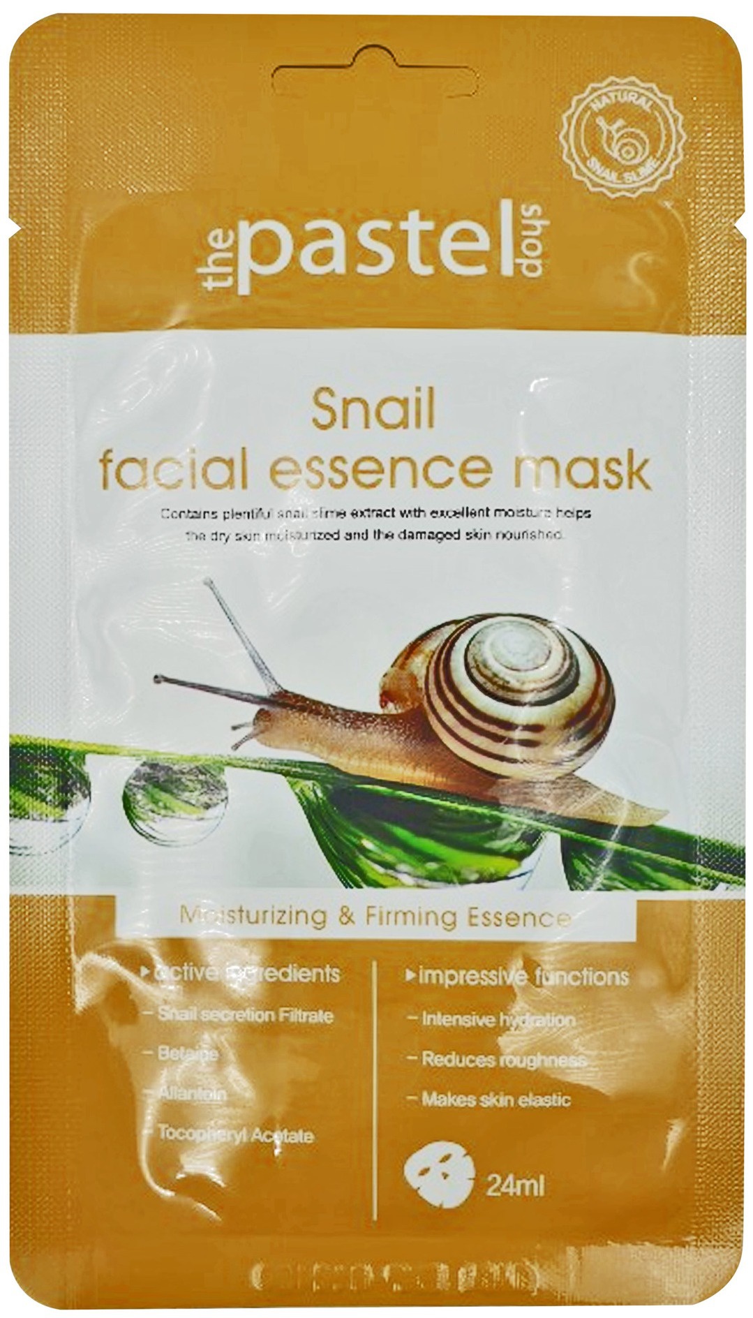 The Pastel Shop Snail Facial Essence Mask