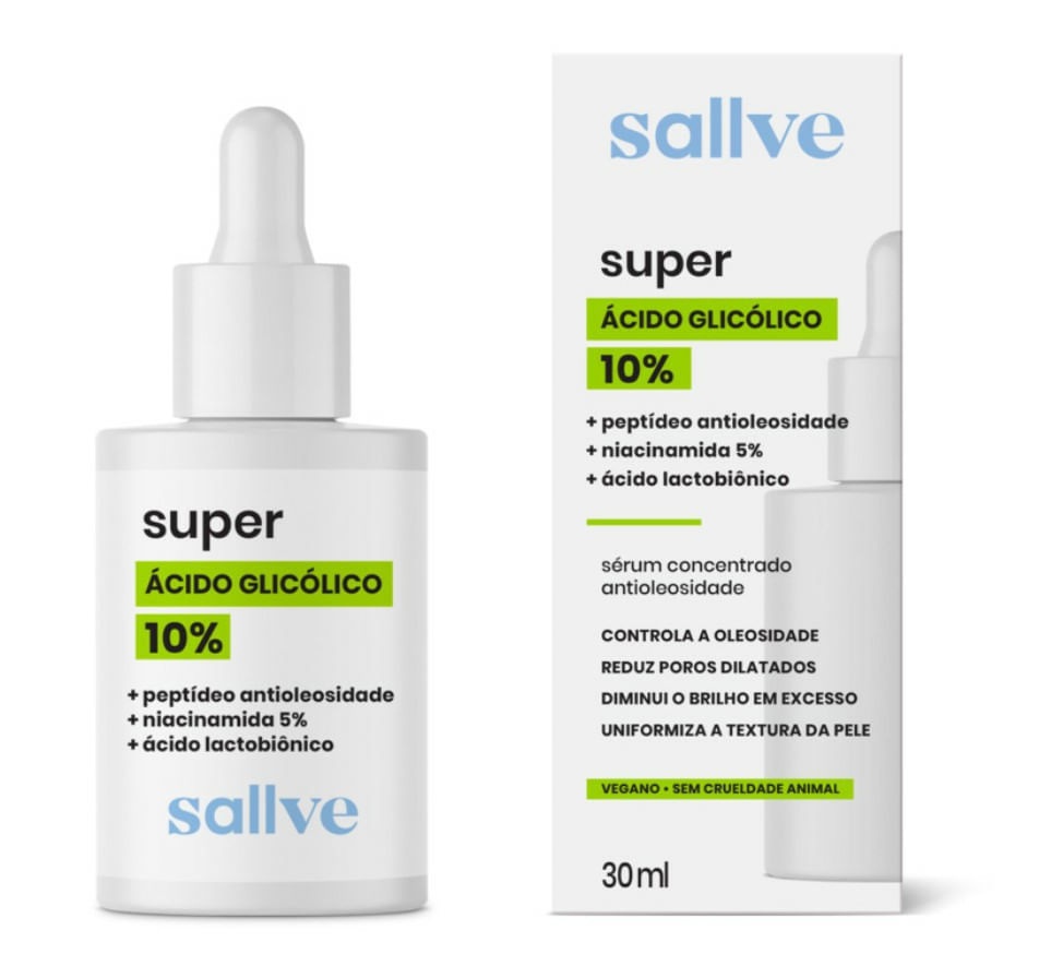 Sallve Super Ácido Glicólico 10%