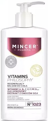 MINCER Pharma Vitamins Philosophy Regenerating Body Lotion