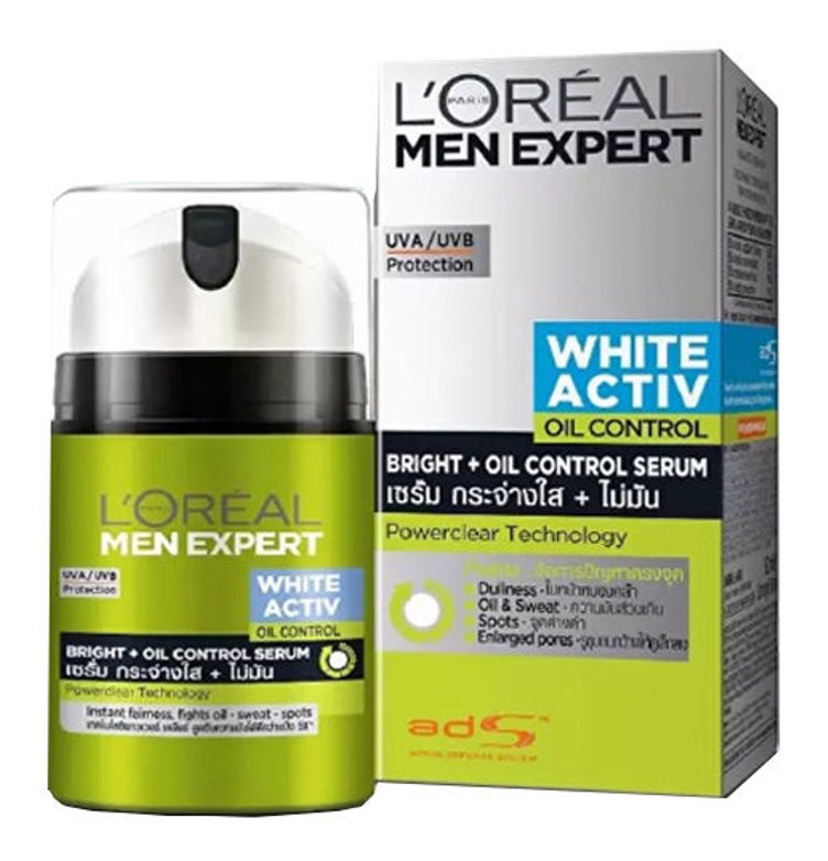 L'Oreal Men Expert White Activ Oil Control Serum Moisturizer