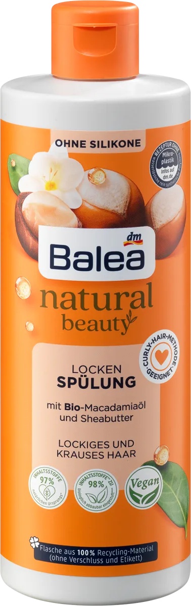 Balea Natural Beauty Locken Spülung