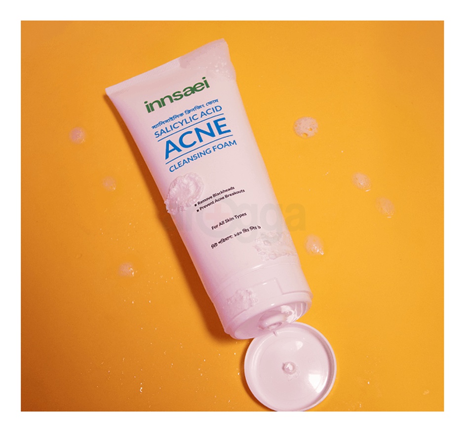 Innsaei Salicylic Acid Acne Solution Cleansing Foam