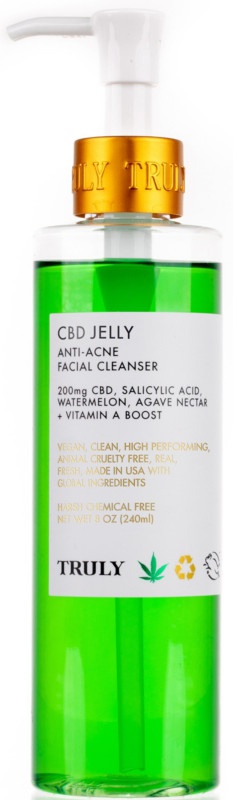 Truly CBD Jelly Anti-Blemish Facial Cleanser ingredients (Explained)