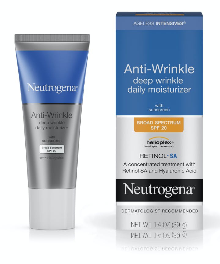Neutrogena Ageless Intensives® Anti-Wrinkle Deep Wrinkle Daily Moisturizer Broad Spectrum Spf 20