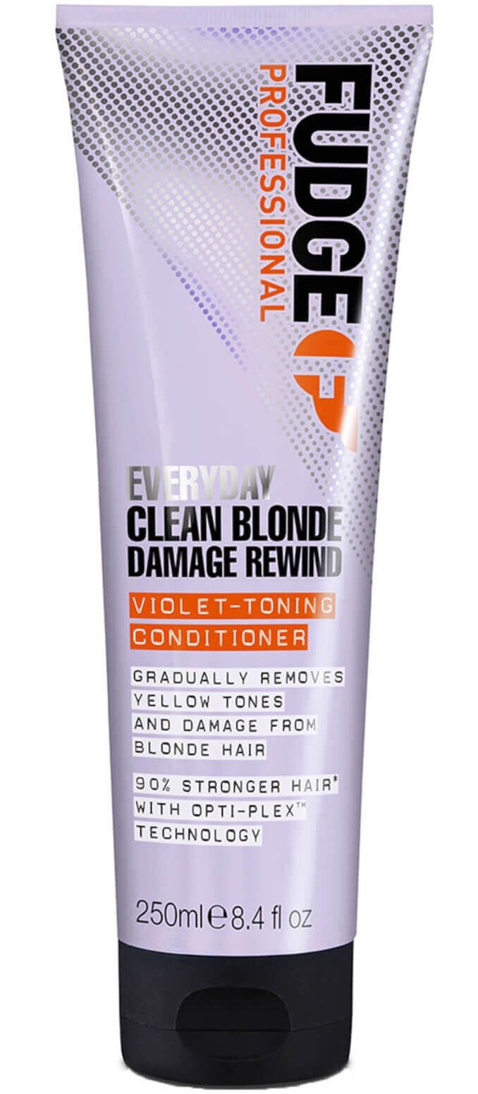 Fudge Professional Everyday Clean Blonde Damage Rewind Violet-Toning Conditioner