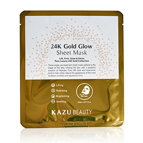 Kazu Beauty 24K Gold Glow Sheet Mask